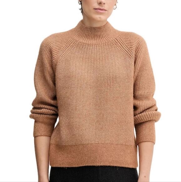 Calvin Klein Sweaters - Calvin Klein Womens Thrush Brown Cozy Soft Chunky Ribbed Knit Jumper NWT Size XL